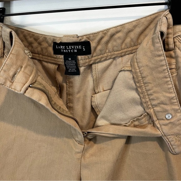 Women’s | Larry Levine Tan Capri Pants | Size 14 - Picture 4 of 8